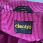 Thumbnail for Manteau 3/4 rose - Electre - Paris (Fait au Canada)