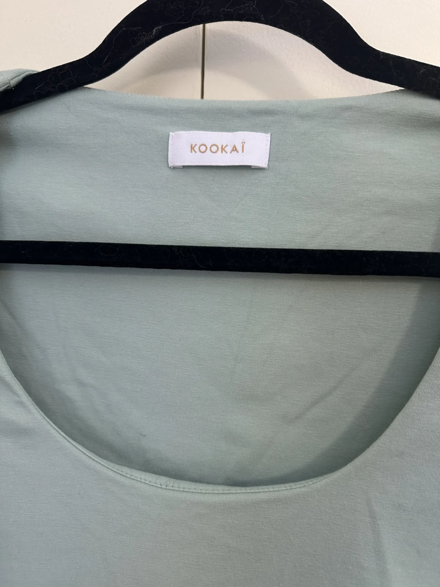 Image for Kookaï mint green long sleeve jumper - size 0 (xs)