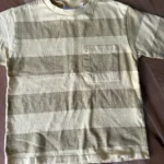 Thumbnail for Tshirt ligné jaune