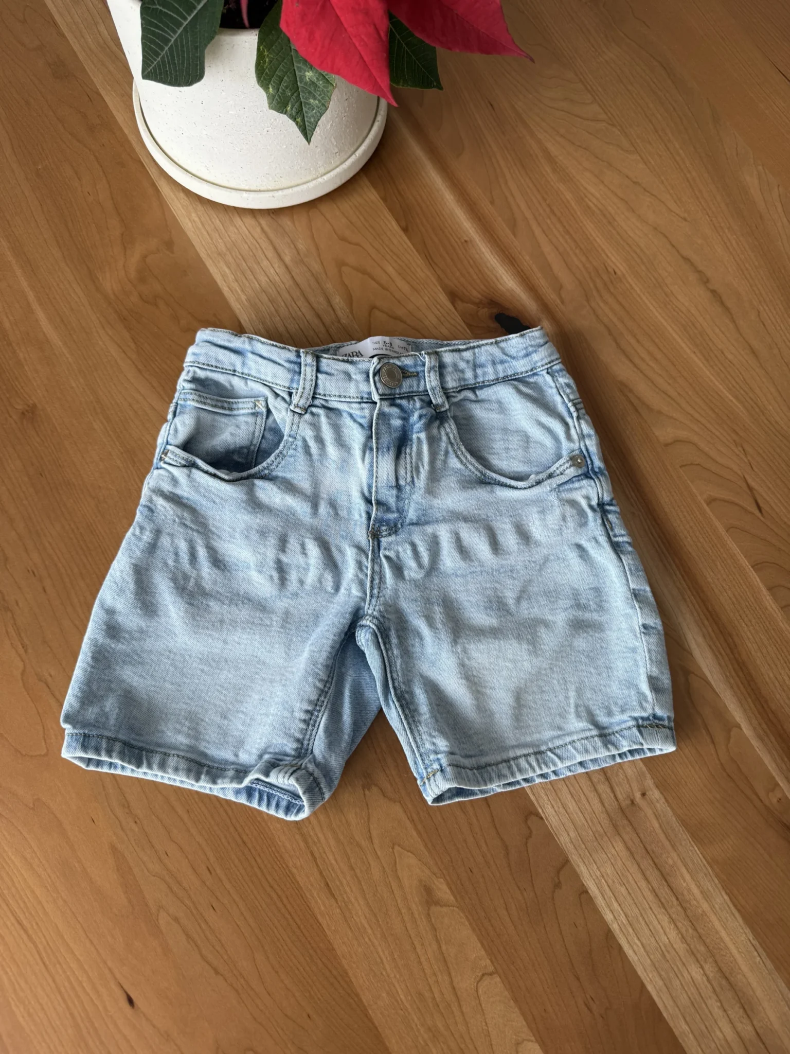 Featured image for Short en jeans 5-6 ans