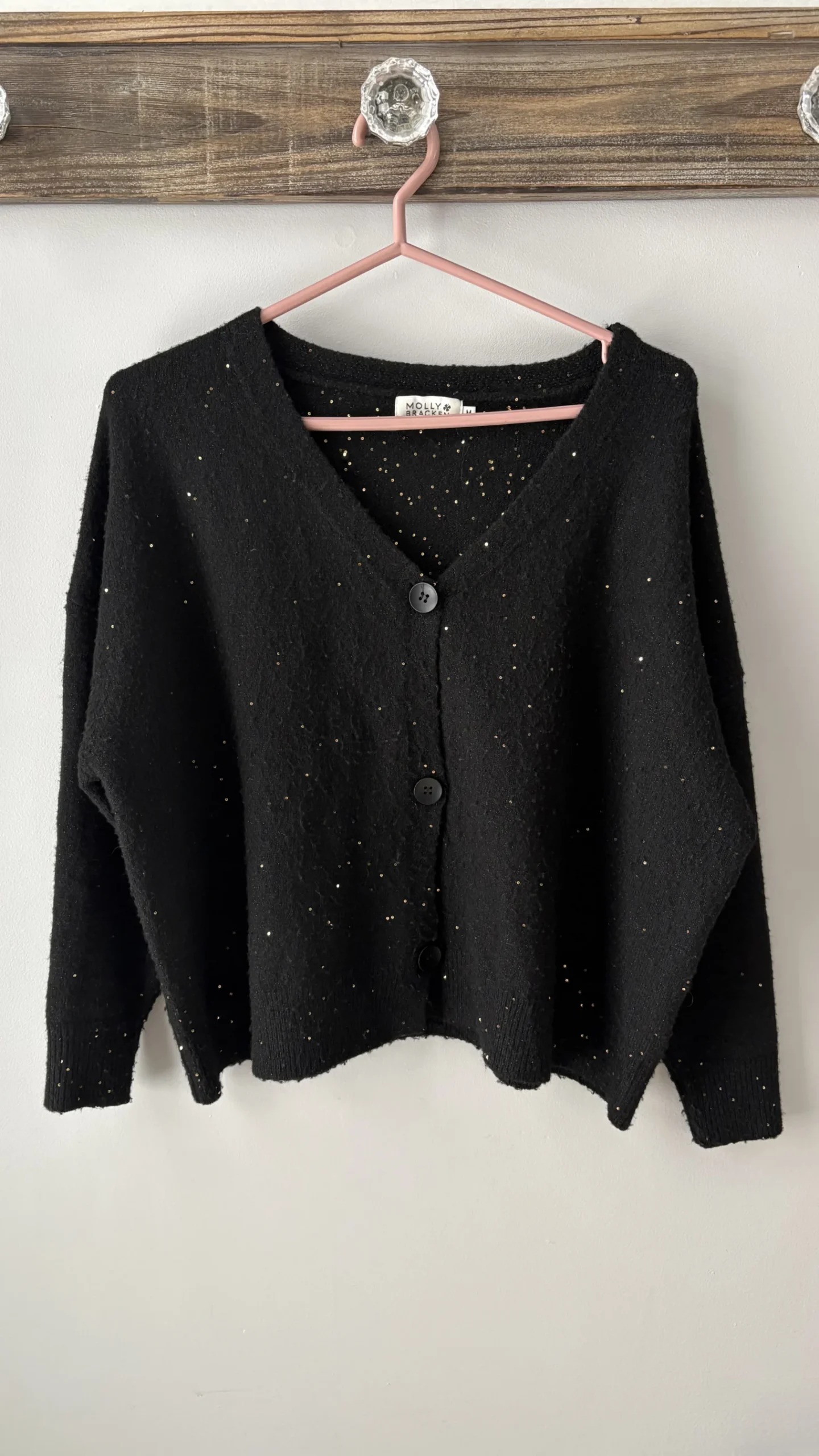 Black sparkling jacket Molly Bracken Molly Bracken seconde main
