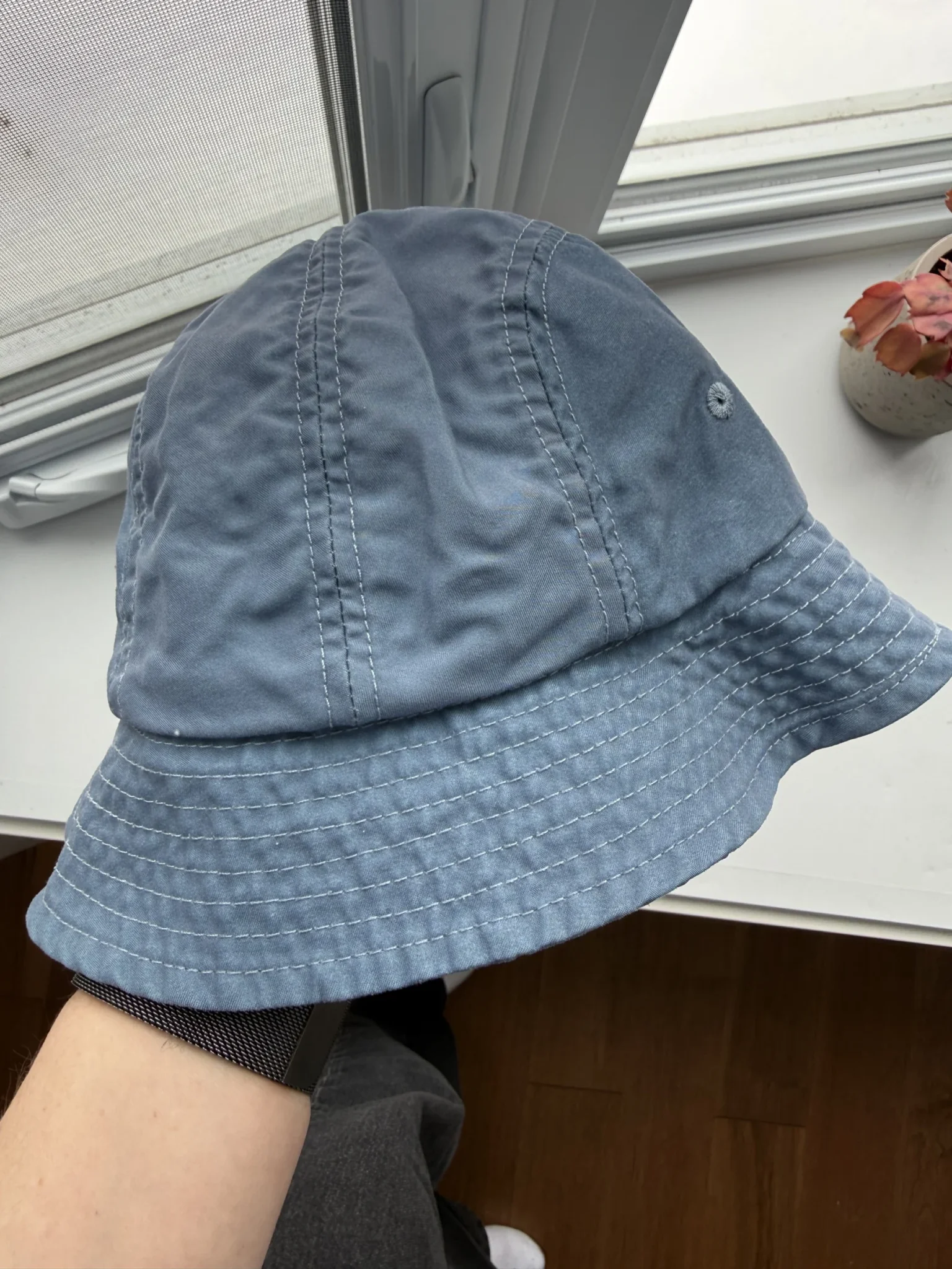 Image for Chapeau de plage bleu gris LP Apparel