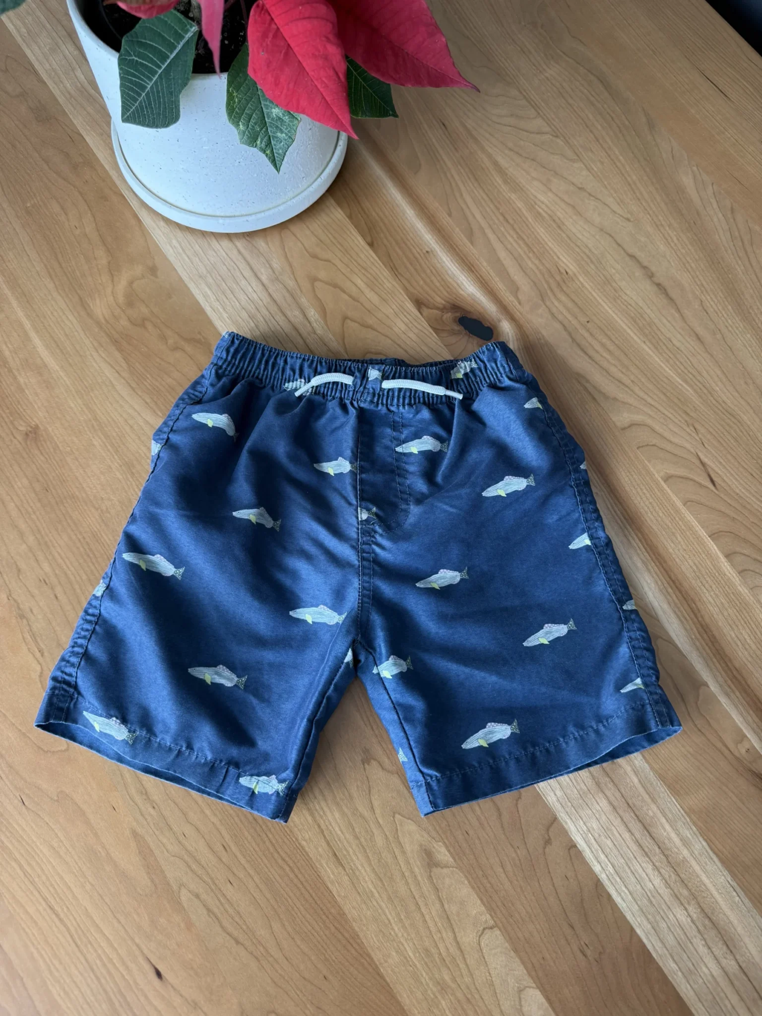 Featured image for Maillot bleu poissons