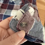 Thumbnail for Chemise à carreaux bourgogne