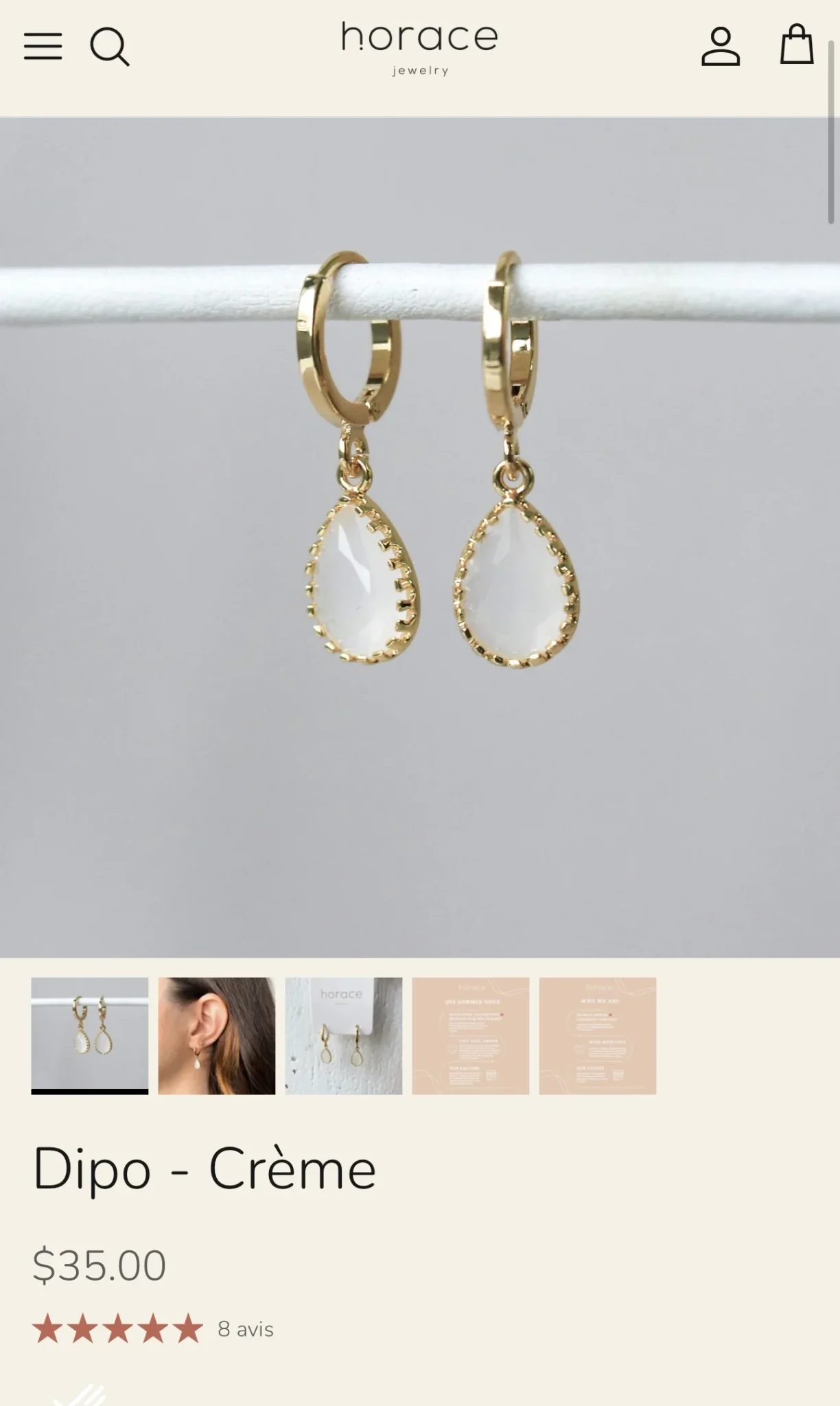 Featured image for Boucles d'oreilles Horace Jewerly
