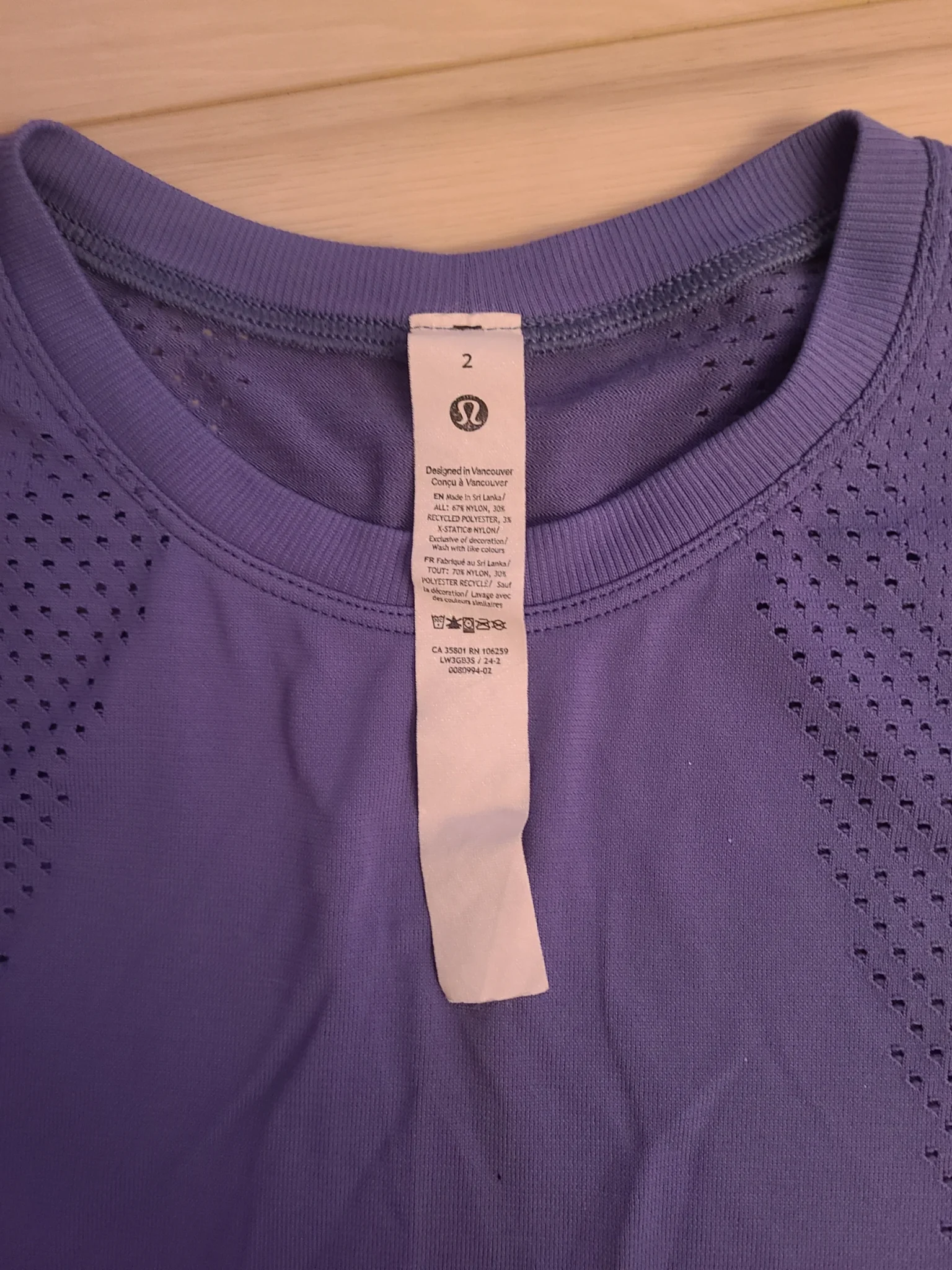 Image for Chandail d'entrainement Lululemon