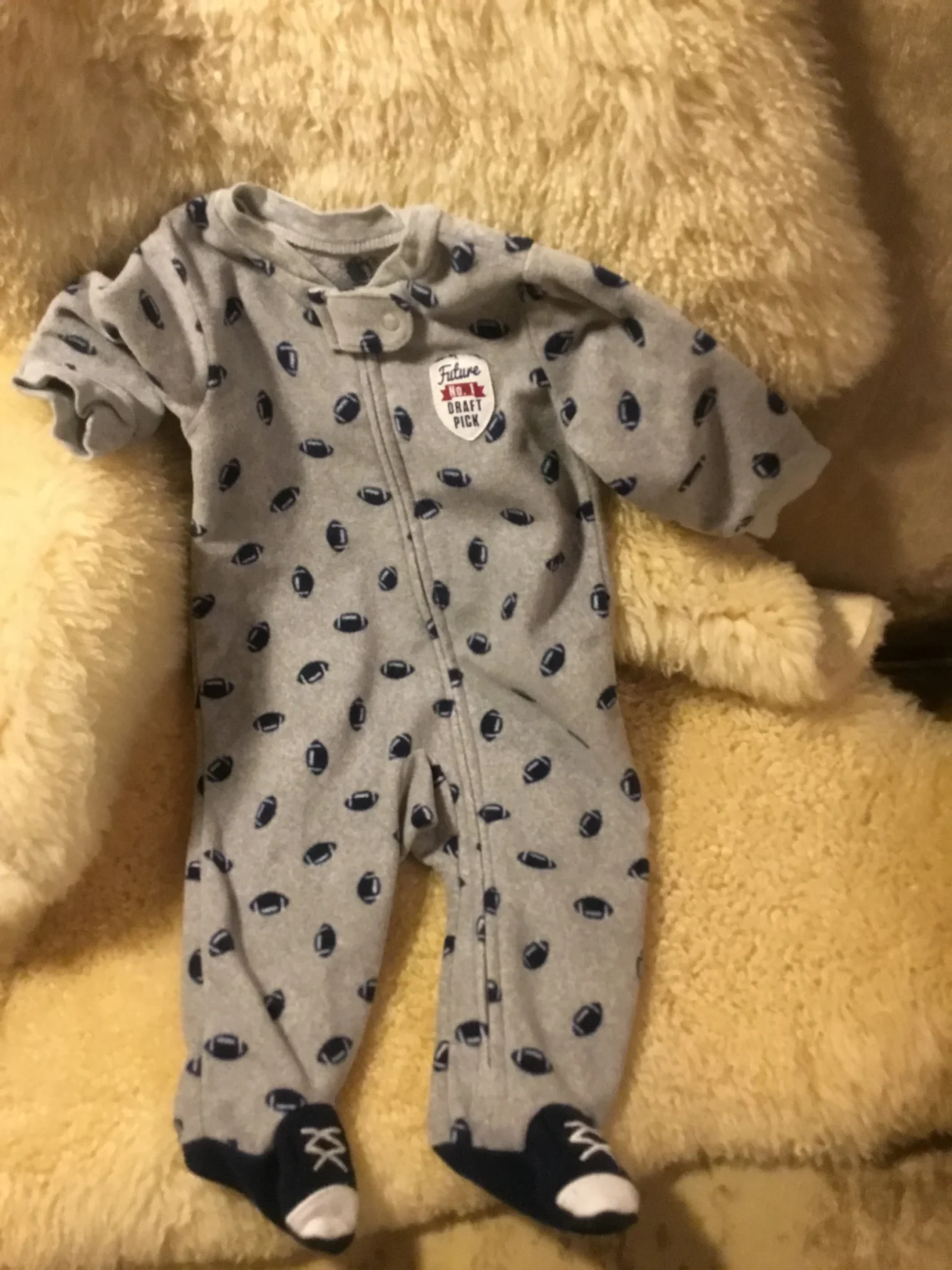 Image for Pyjama pattes longues carters 3 mois