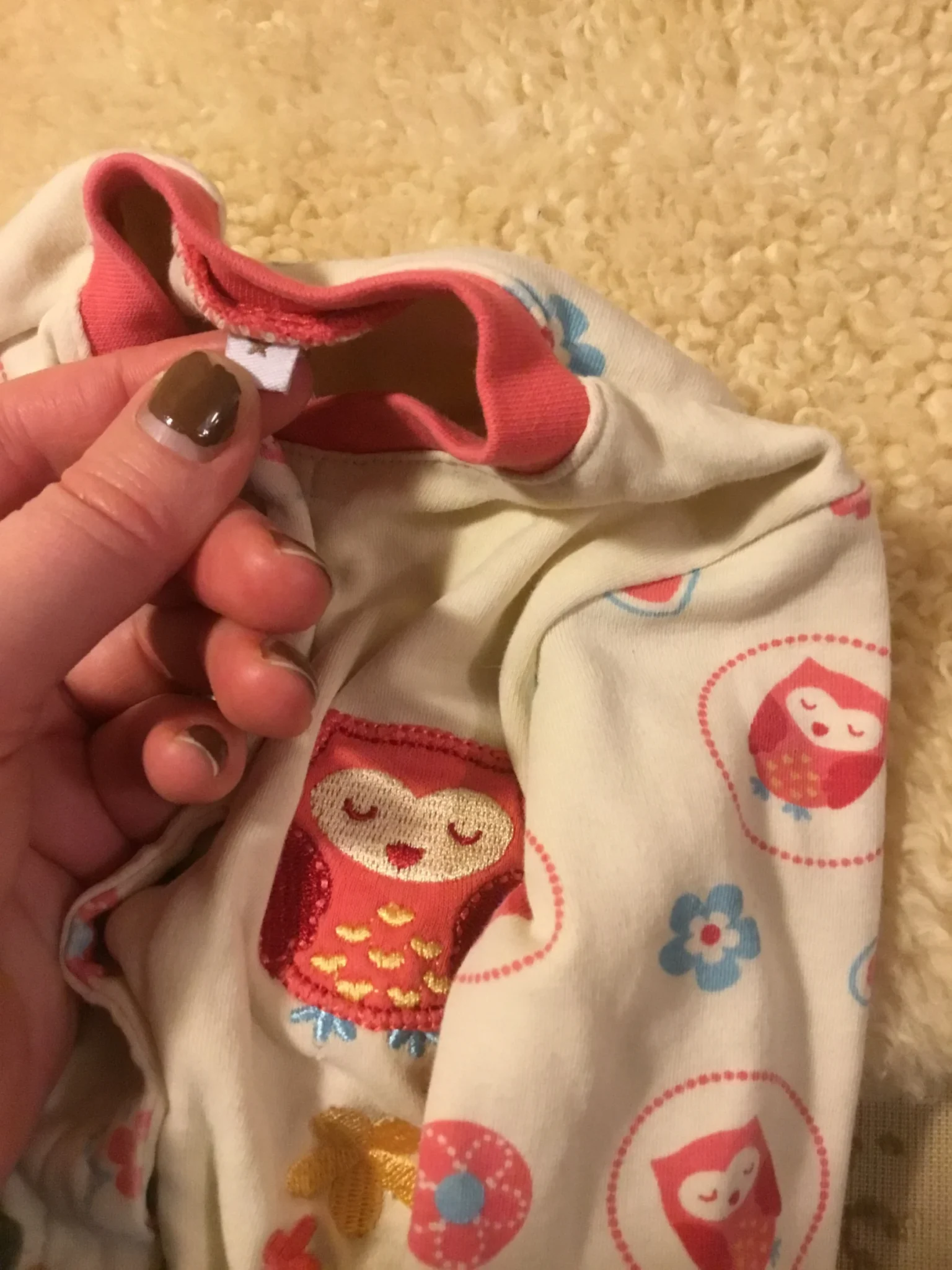 Image for Pyjama pattes longues pekkle 3 mois