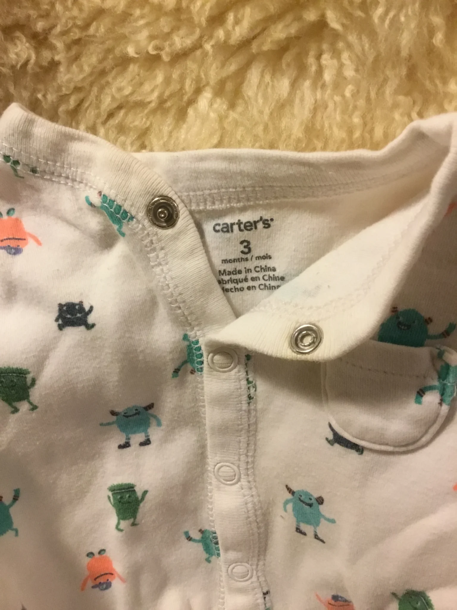 Featured image for Pyjama carter pattes longues bébé unisexe 3