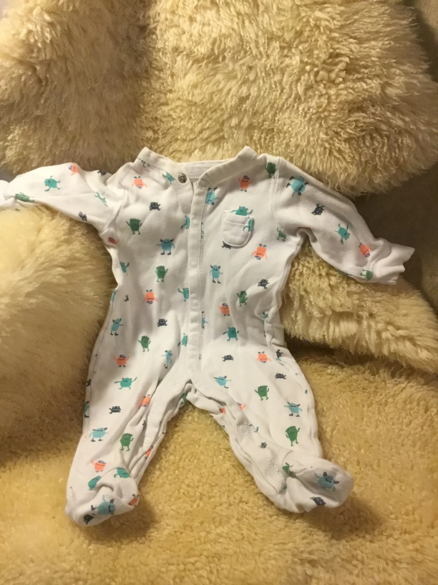 Image for Pyjama carter pattes longues bébé unisexe 3