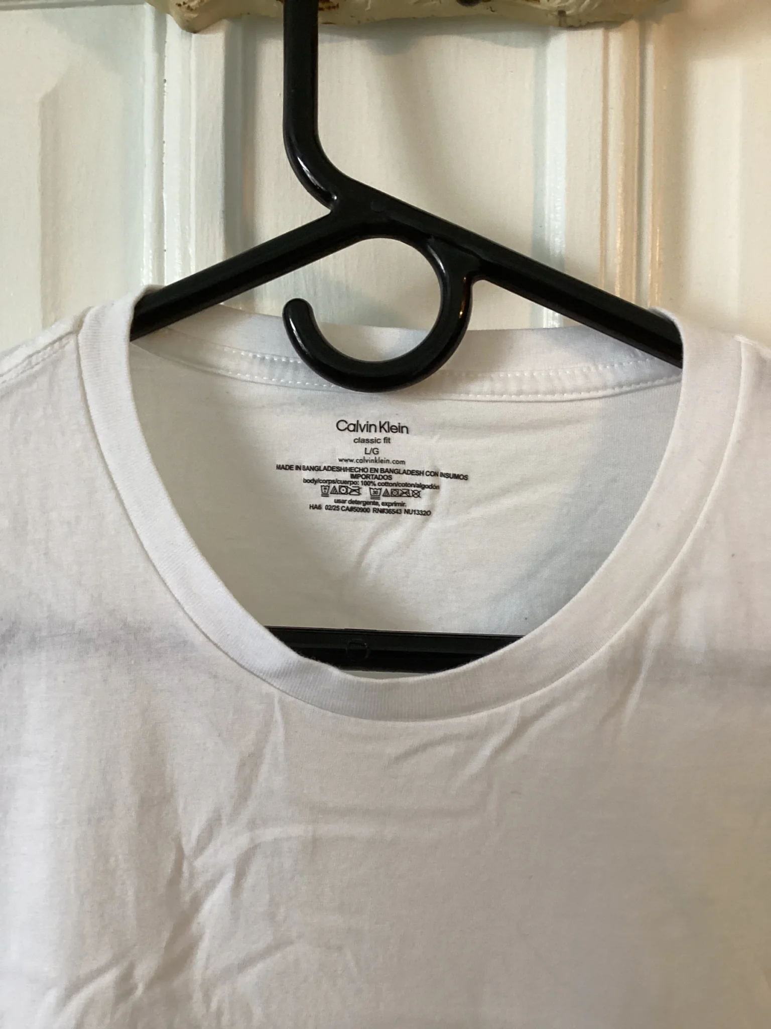 Image for 3 T-shirt’s blanc