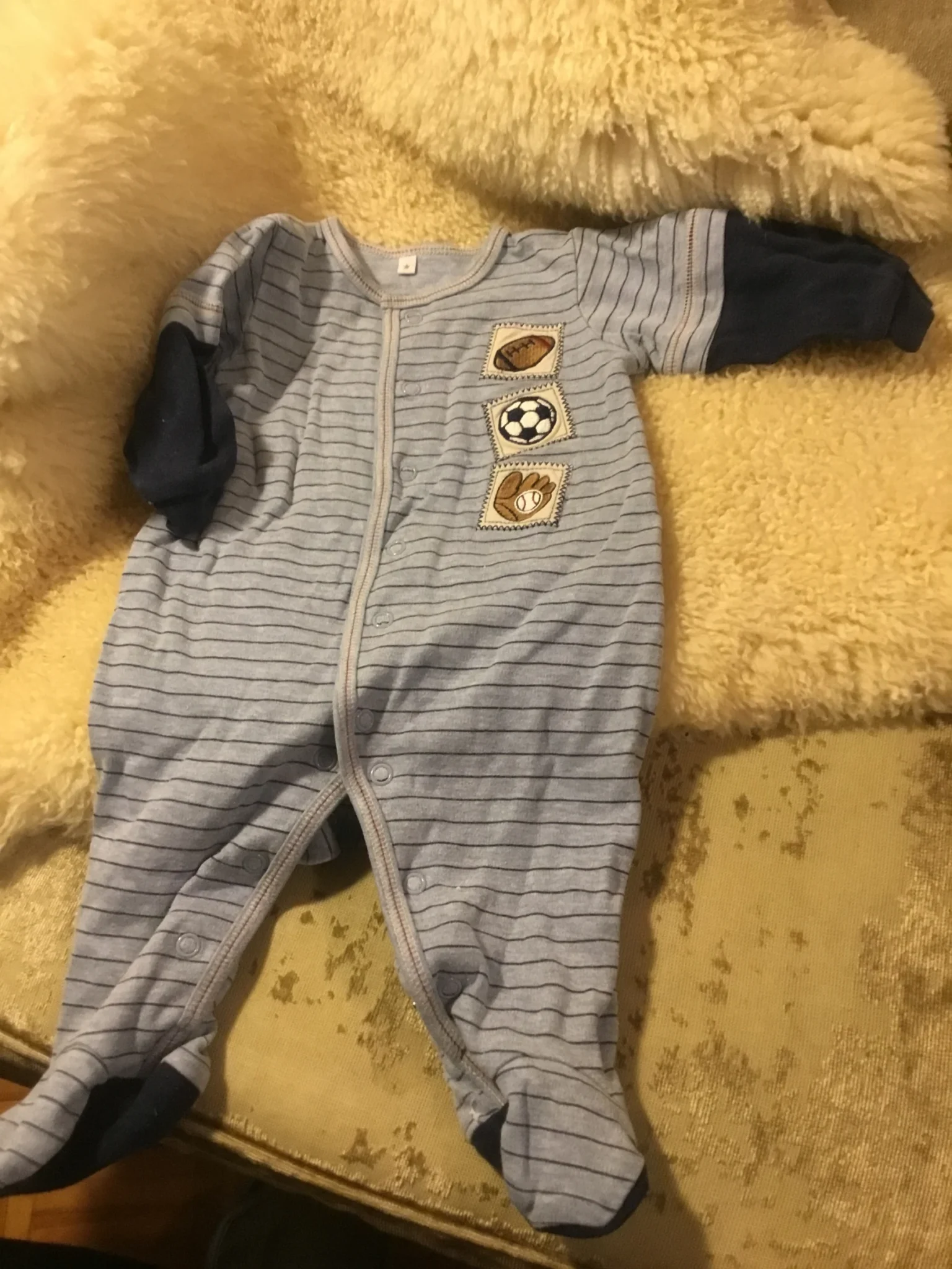 Image for Pyjama pattes longues pekkle 3mois
