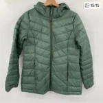 Featured thumbnail for Sage green down jacket