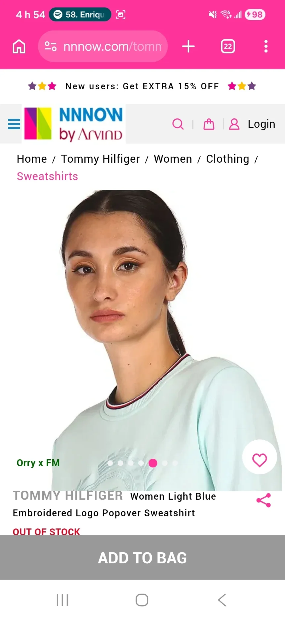 Image for Tommy hilfiger crewneck