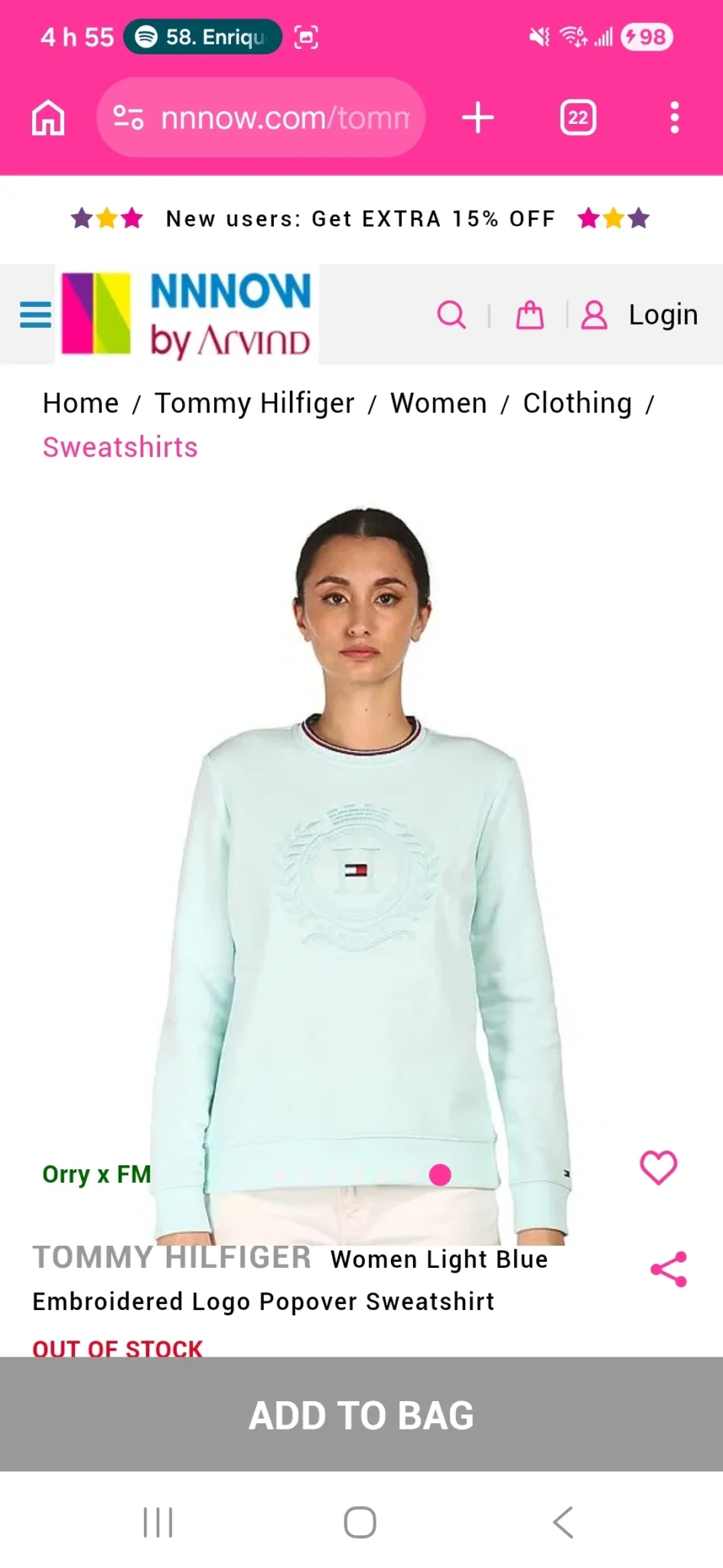 Image for Tommy hilfiger crewneck