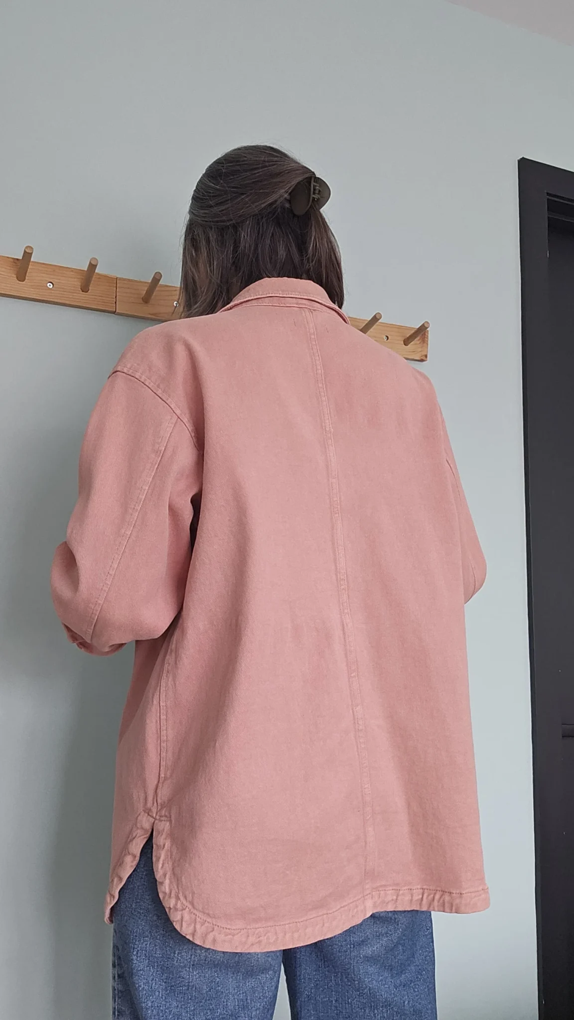 Image for Veste chemise rose