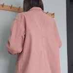 Thumbnail for Veste chemise rose
