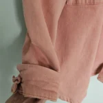 Thumbnail for Veste chemise rose