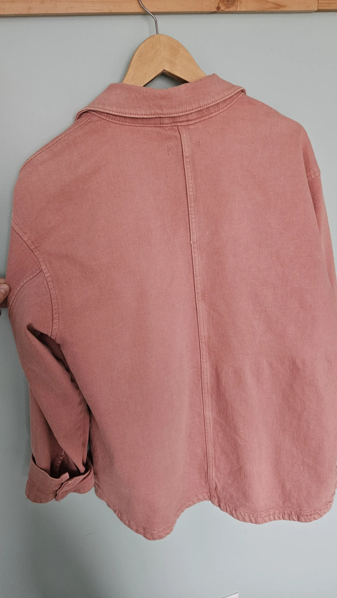 Image for Veste chemise rose