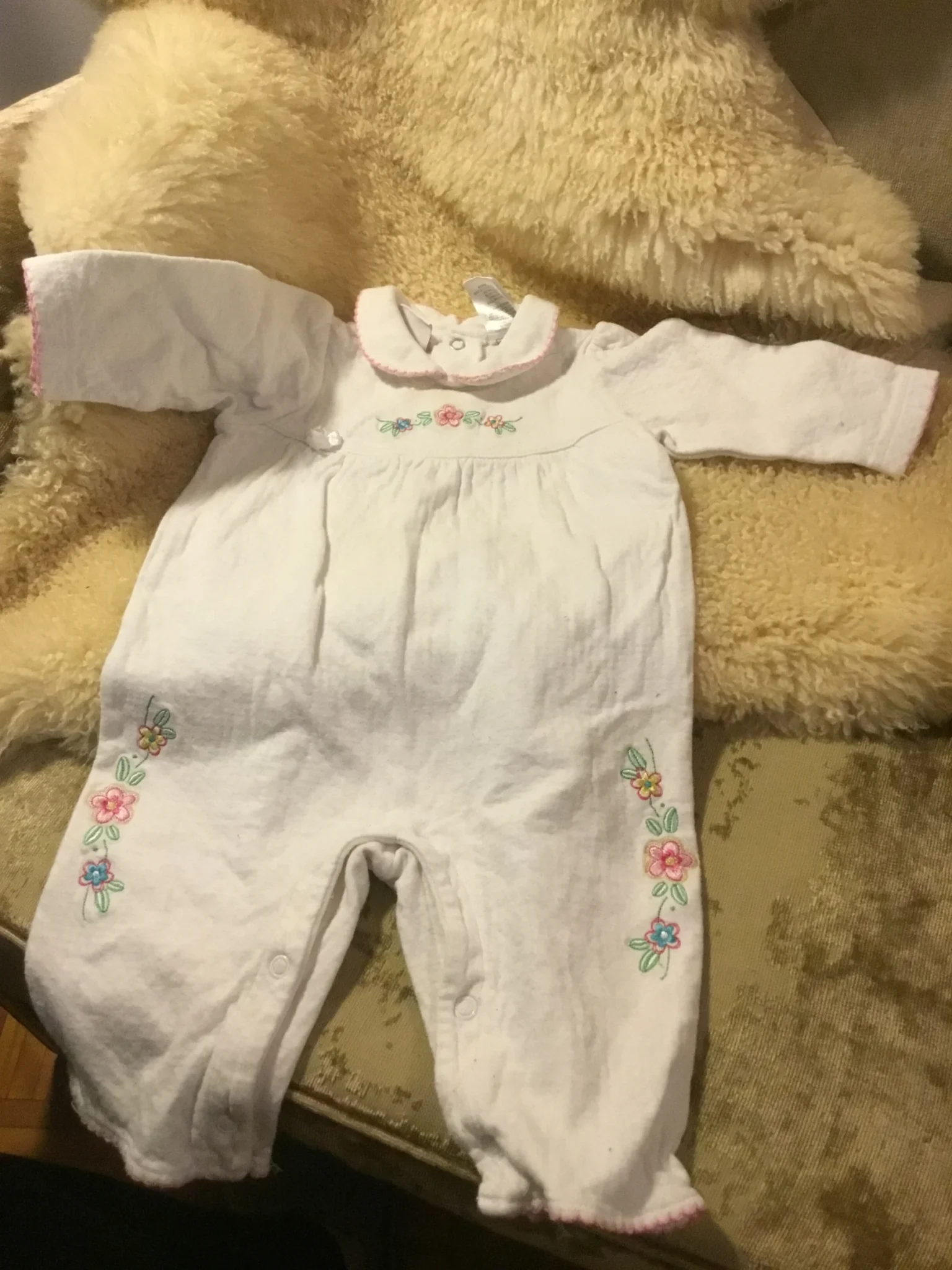 Featured image for Pyjama vintage pattes longues (sans les pieds) 3 - 6