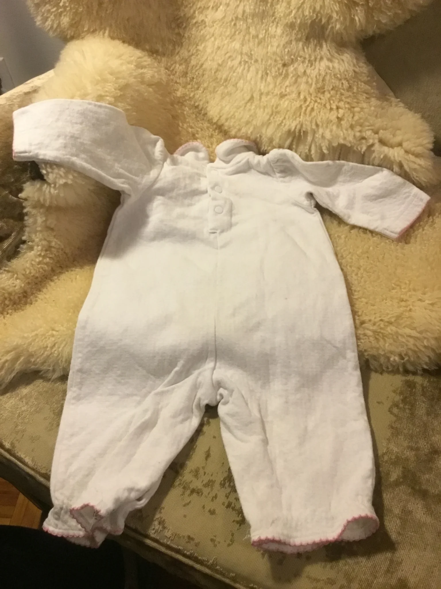 Image for Pyjama vintage pattes longues (sans les pieds) 3 - 6