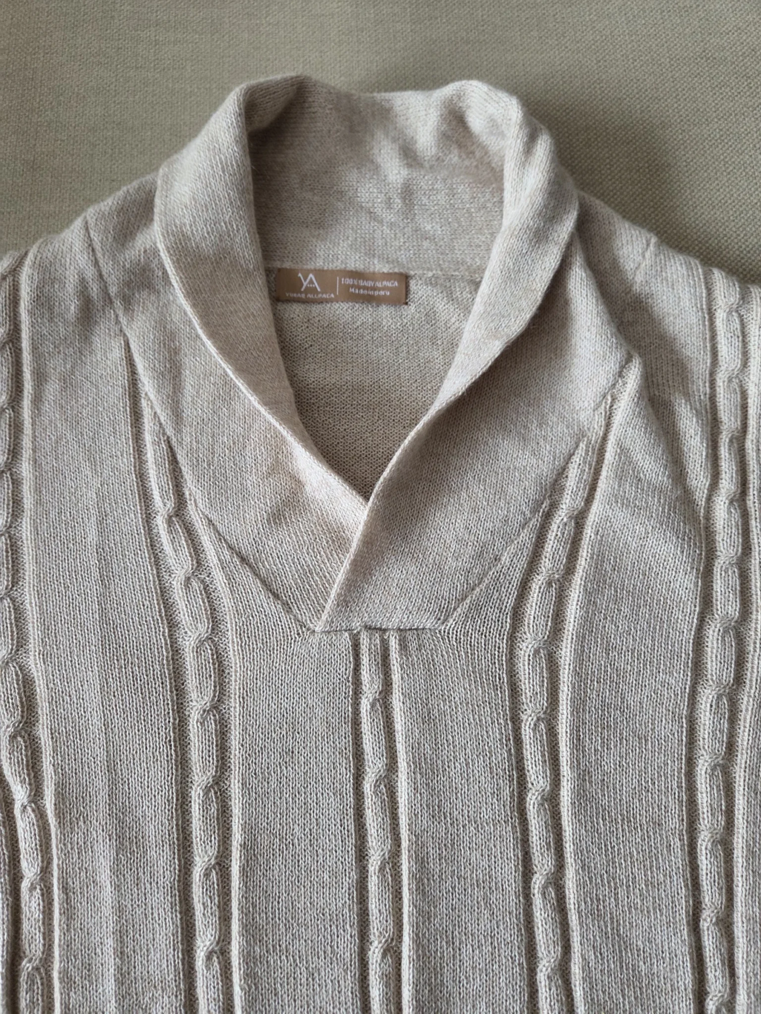 Featured image for Baby Alpaca-Magnificent cable knit jumper