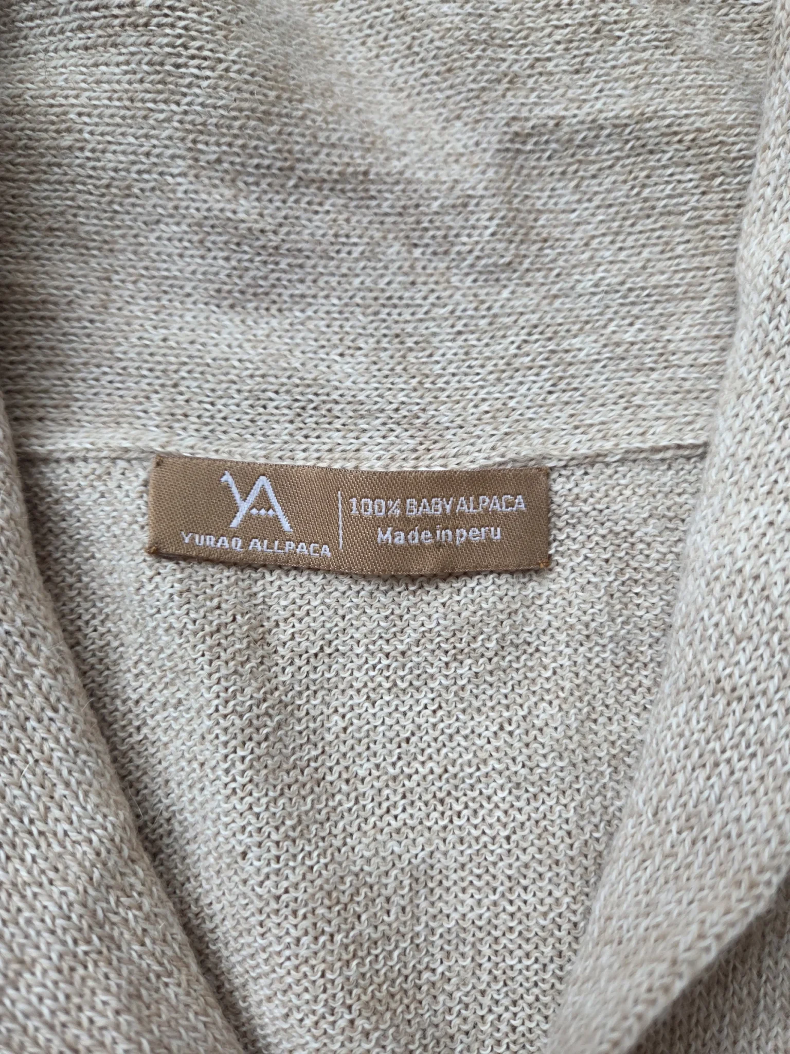 Image for Baby Alpaca-Magnificent cable knit jumper