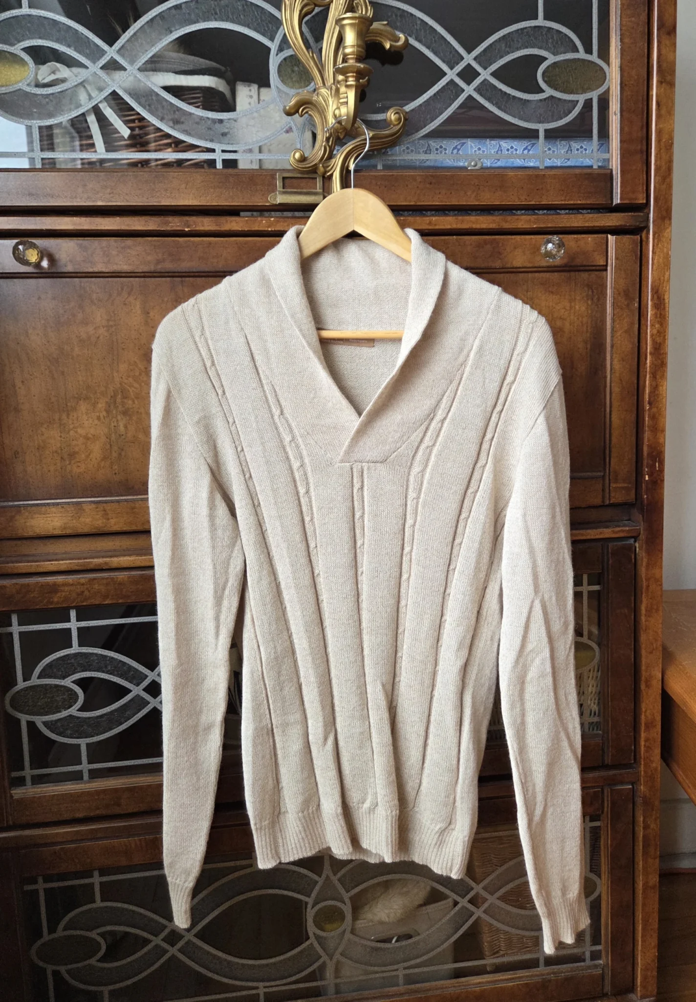 Image for Baby Alpaca-Magnificent cable knit jumper