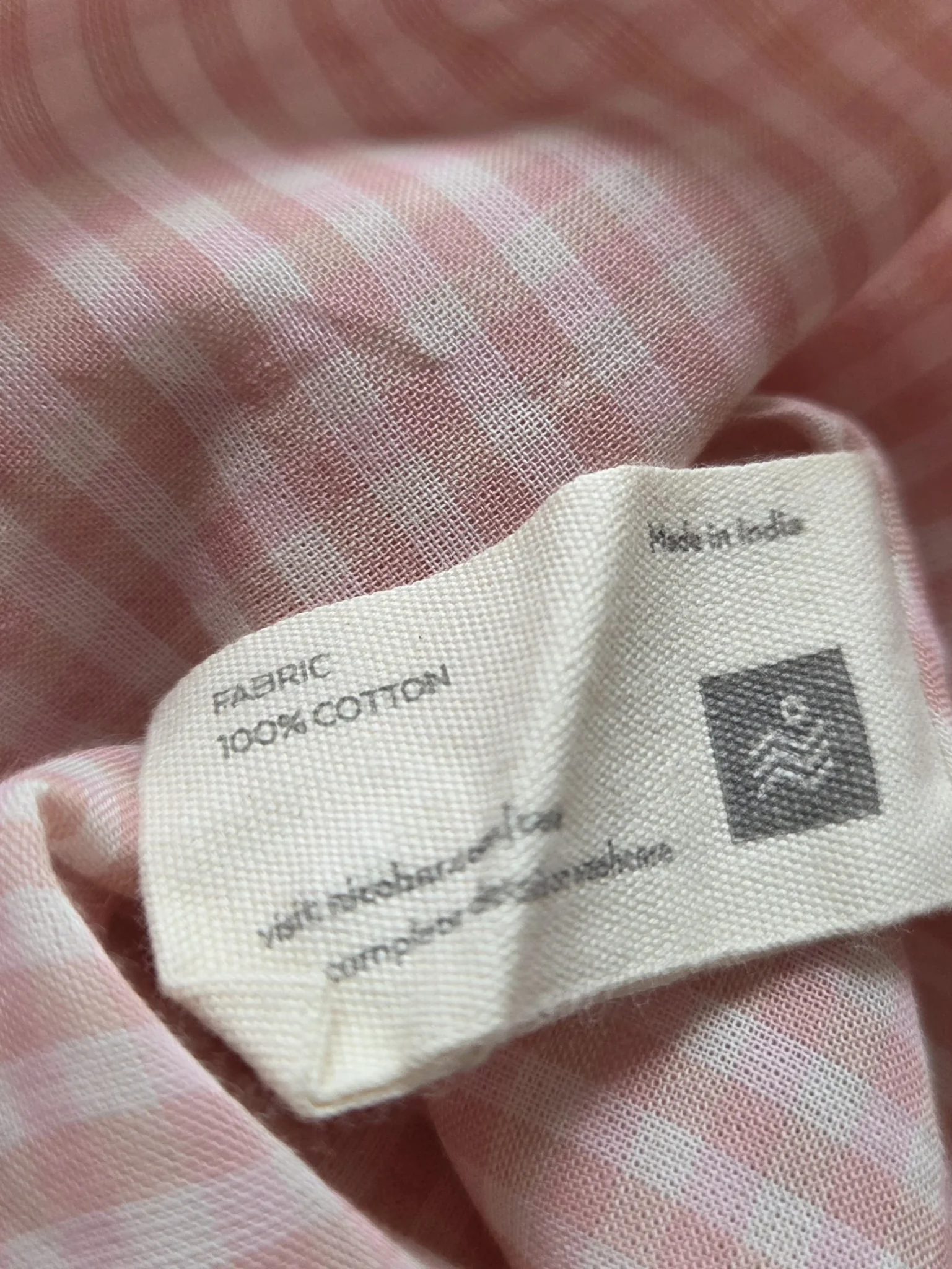 Image for Chemisier NICOBAR Vichy rose et blanc