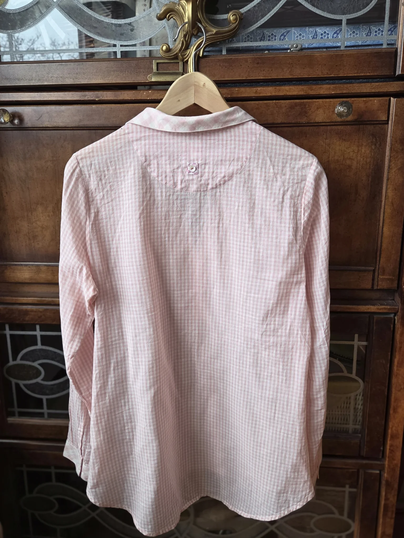 Image for Chemisier NICOBAR Vichy rose et blanc