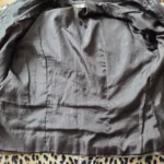 Thumbnail for Promod-Veste en cuir d'agneau souple marron foncé