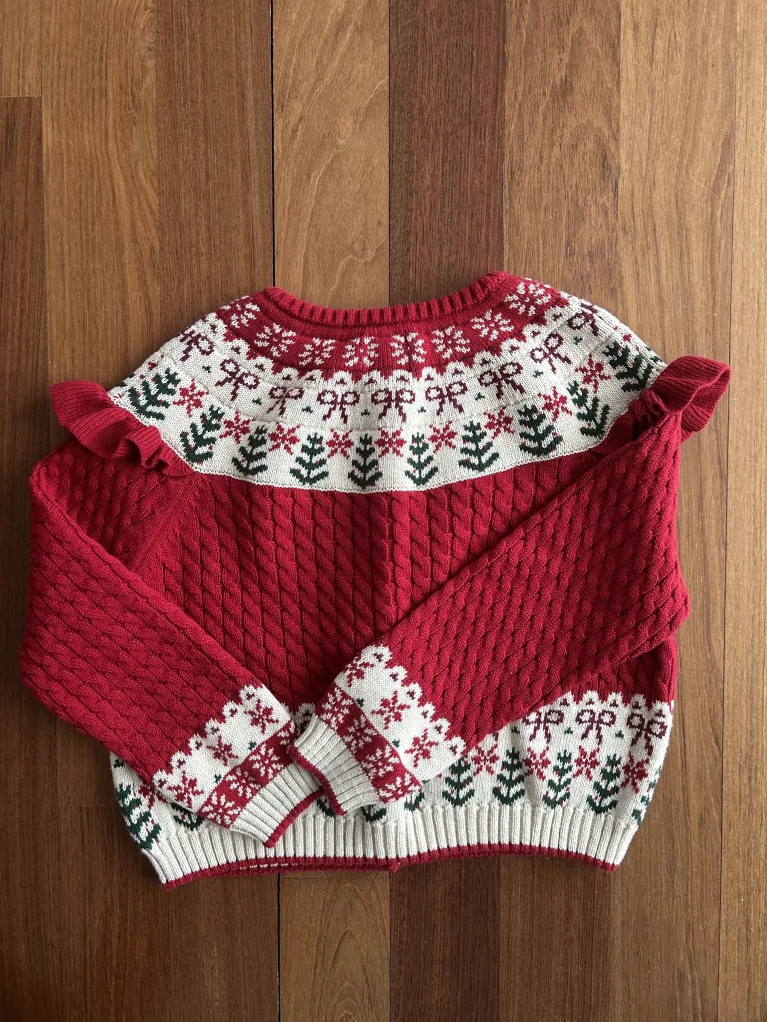 Image for Christmas cardigan, Souris Mini, 7T