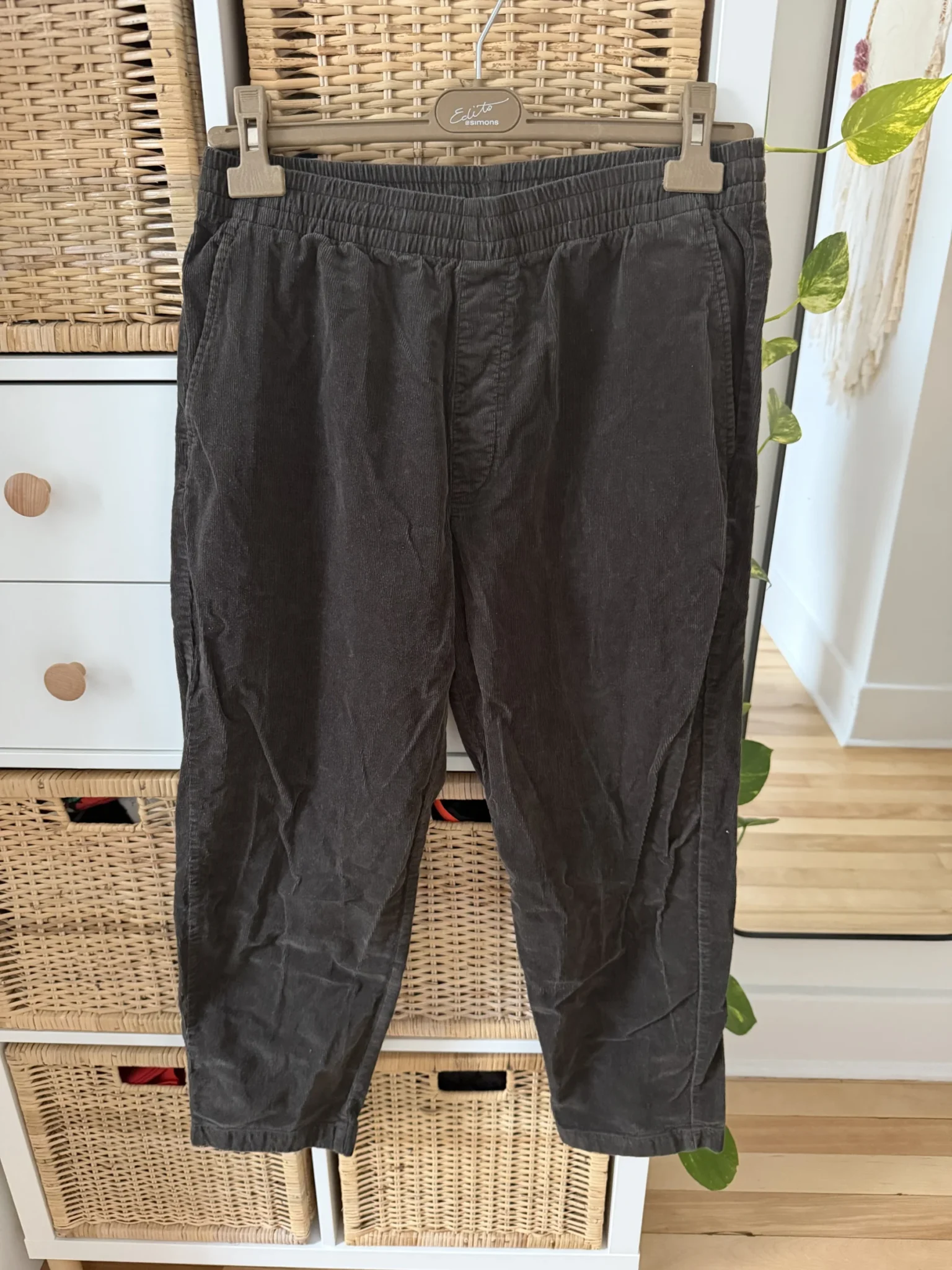 Featured image for Uniqlo velvet trousers