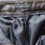 Thumbnail for RUDSAK-Vintage olive green leather trousers