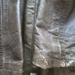 Thumbnail for RUDSAK-Vintage olive green leather trousers