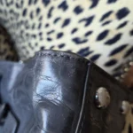 Thumbnail for Michael Kors HAMILTON bag in crocodile grey leather