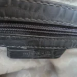 Thumbnail for Michael Kors HAMILTON bag in crocodile grey leather