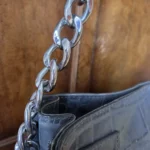 Thumbnail for Michael Kors HAMILTON bag in crocodile grey leather