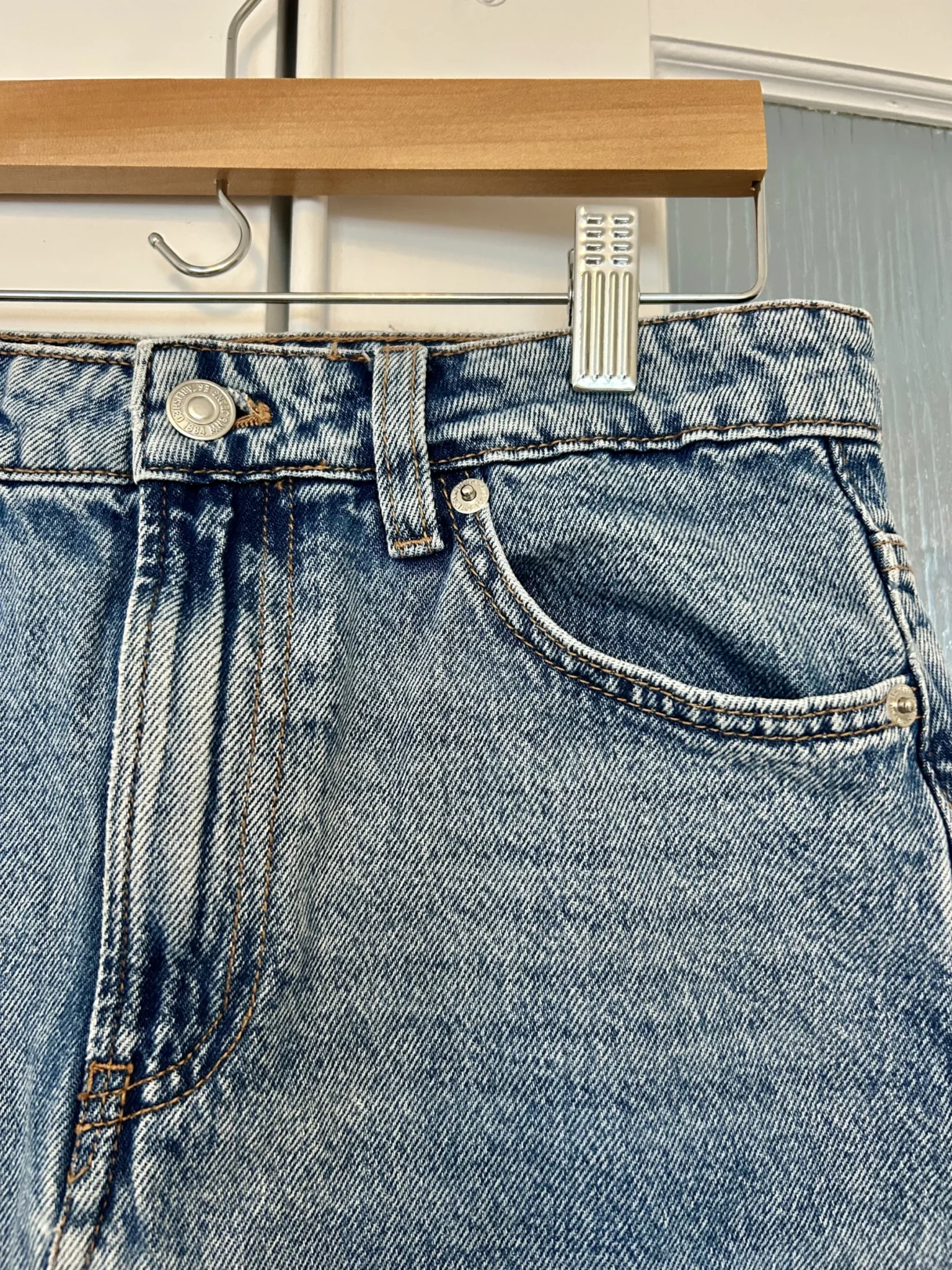 Image for Jupe midi en denim