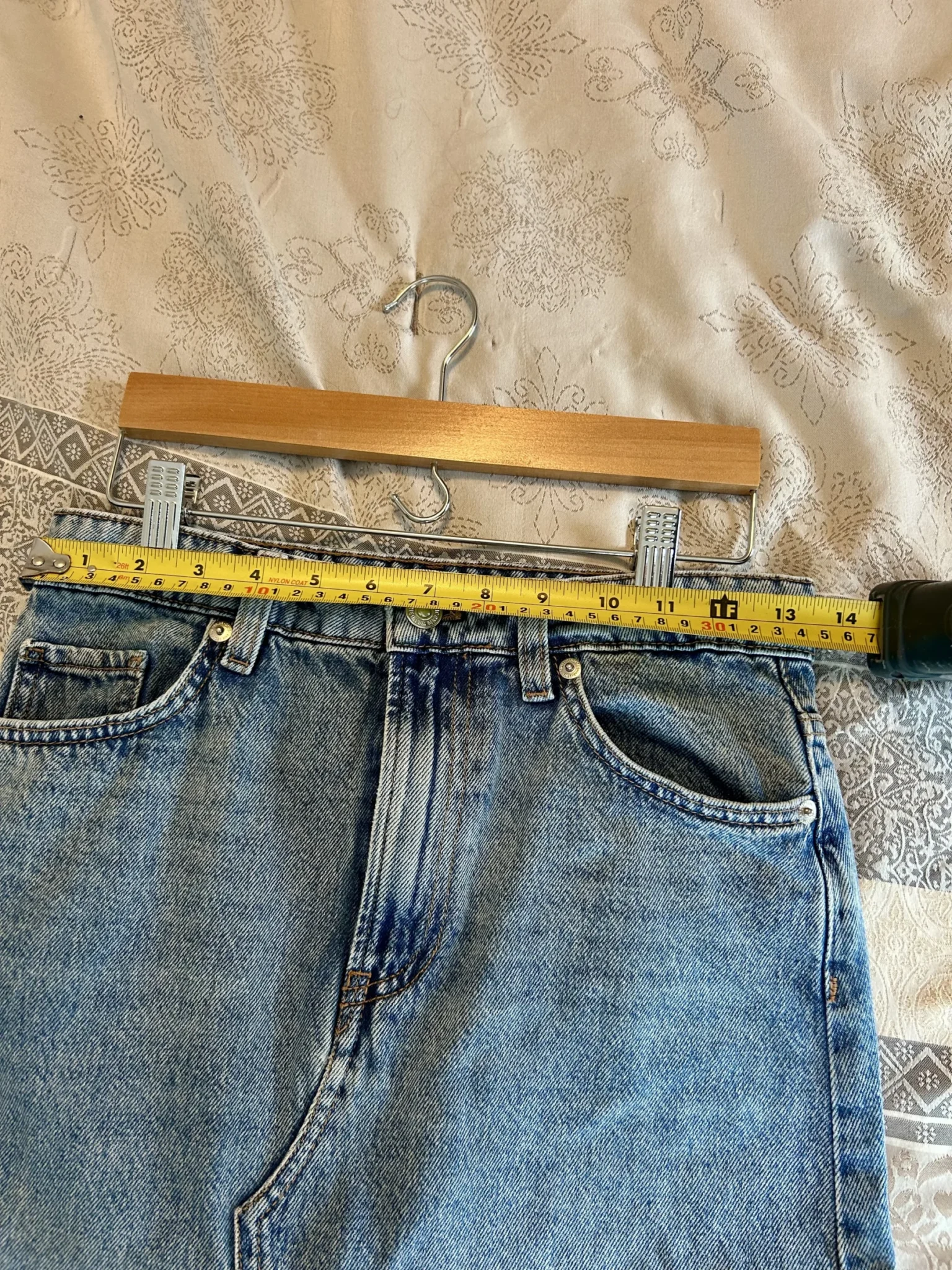 Image for Jupe midi en denim