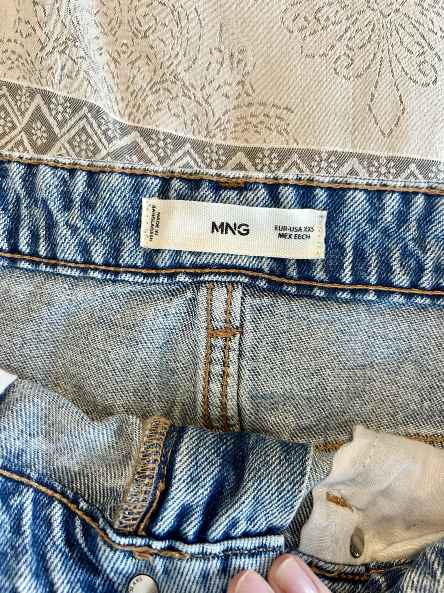 Image for Jupe midi en denim