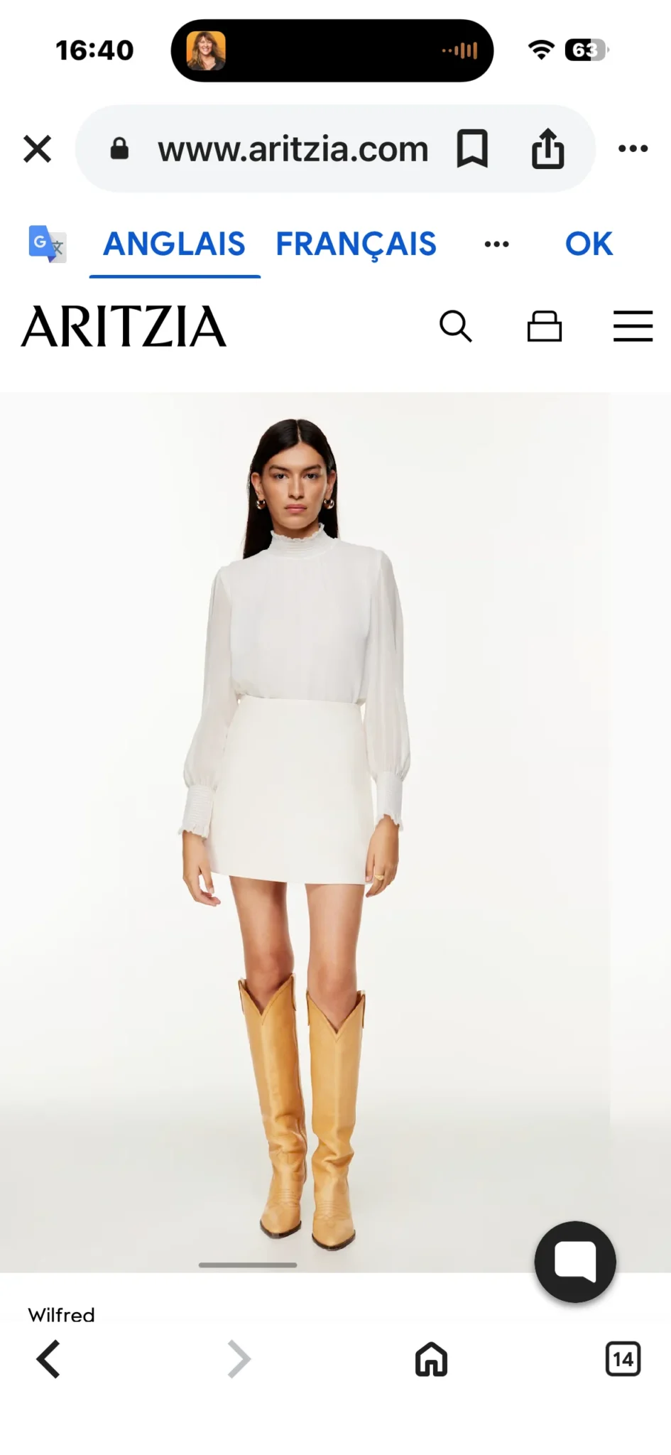 Image for ♥️Blouse WILFRED