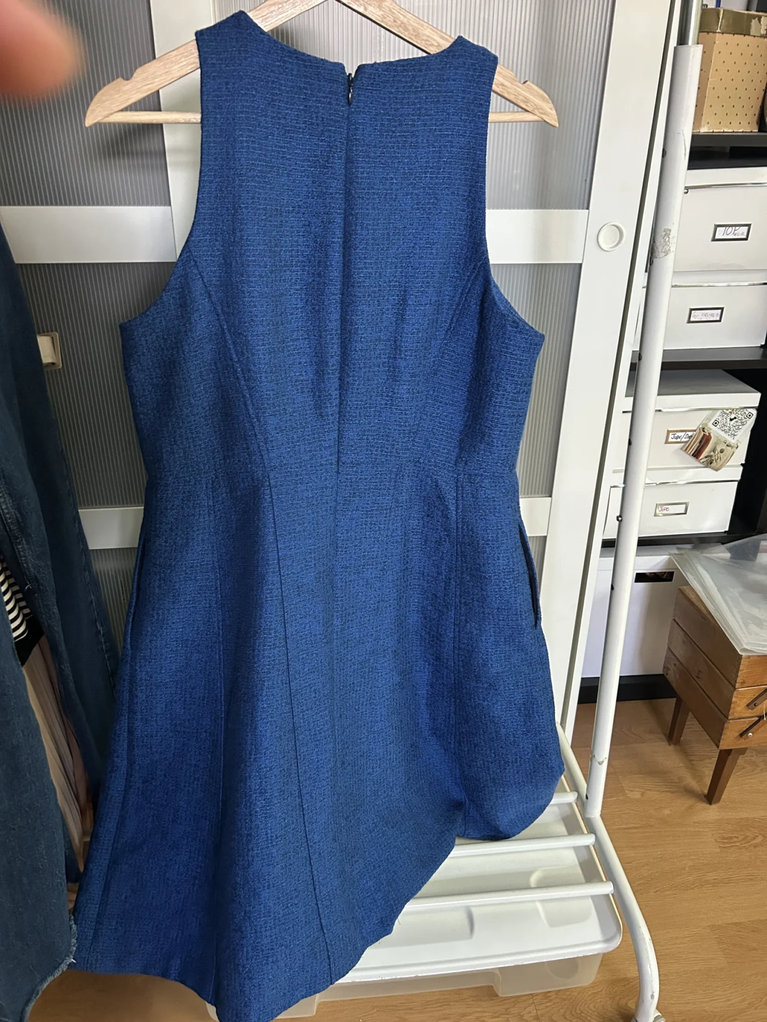Image for Textured dress BANANA REPUBLIC SIZE 12