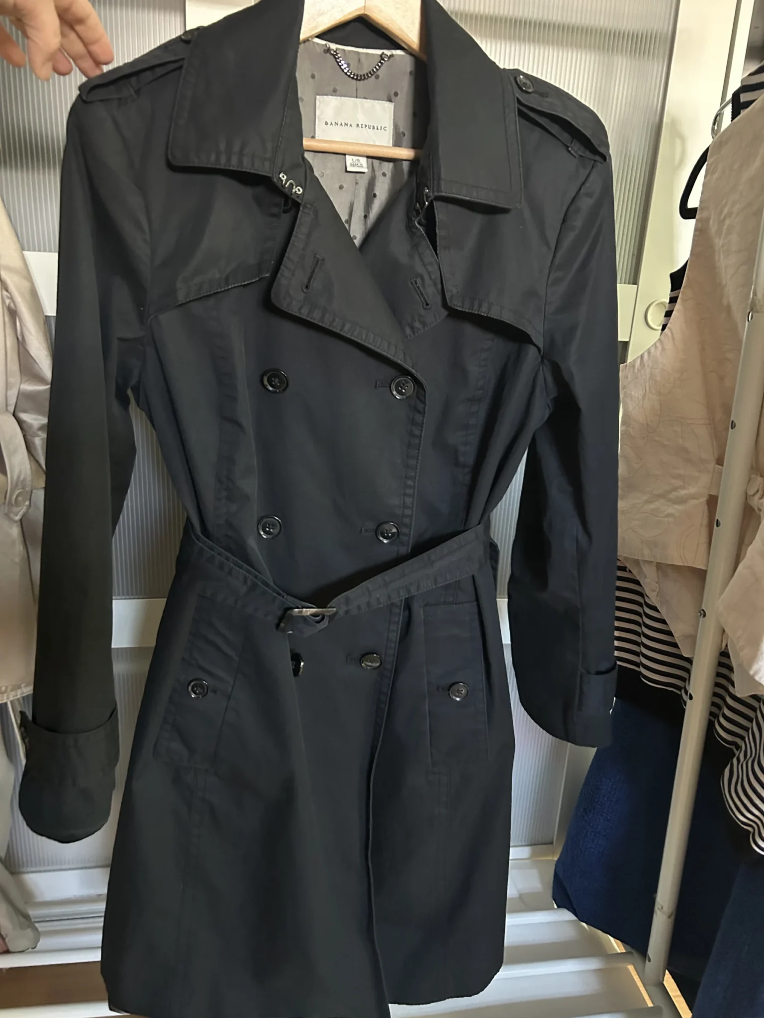 Featured image for BANANA REPUBLIC TRENCH COAT / IMPERMÉABLE LARGE