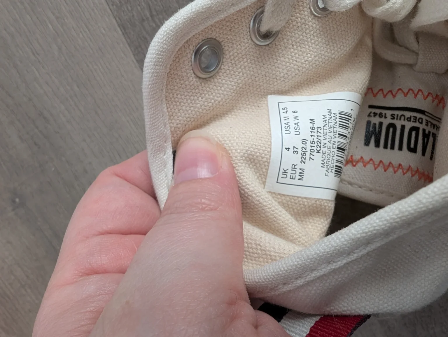 Image for Palladium/Souliers  Sz 6