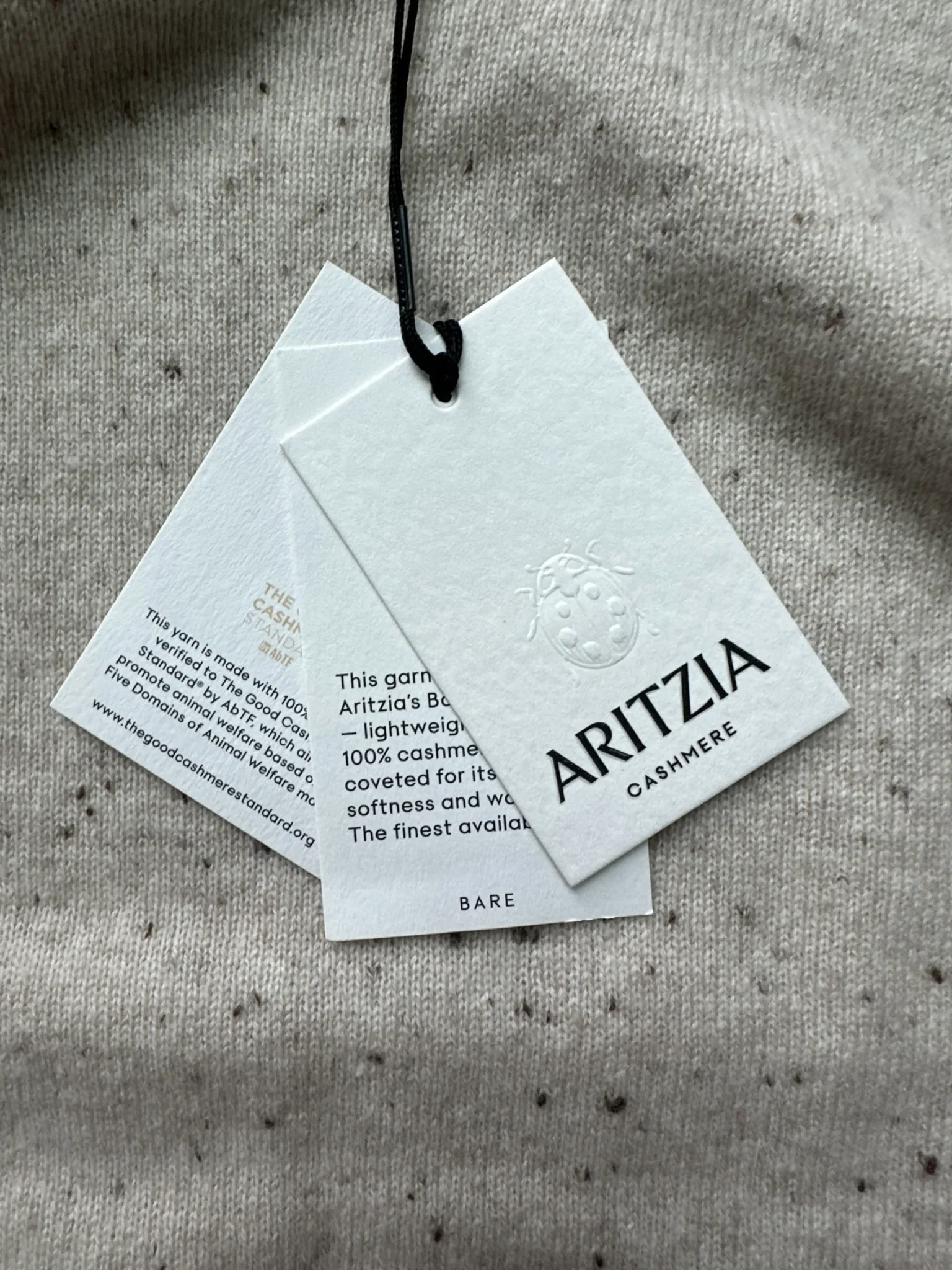 Image for Aritzia Cashmere Crew Sweater 2XS