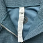 Thumbnail for Lululemon Scuba Cropped Funnel-Neck Half Zip XS