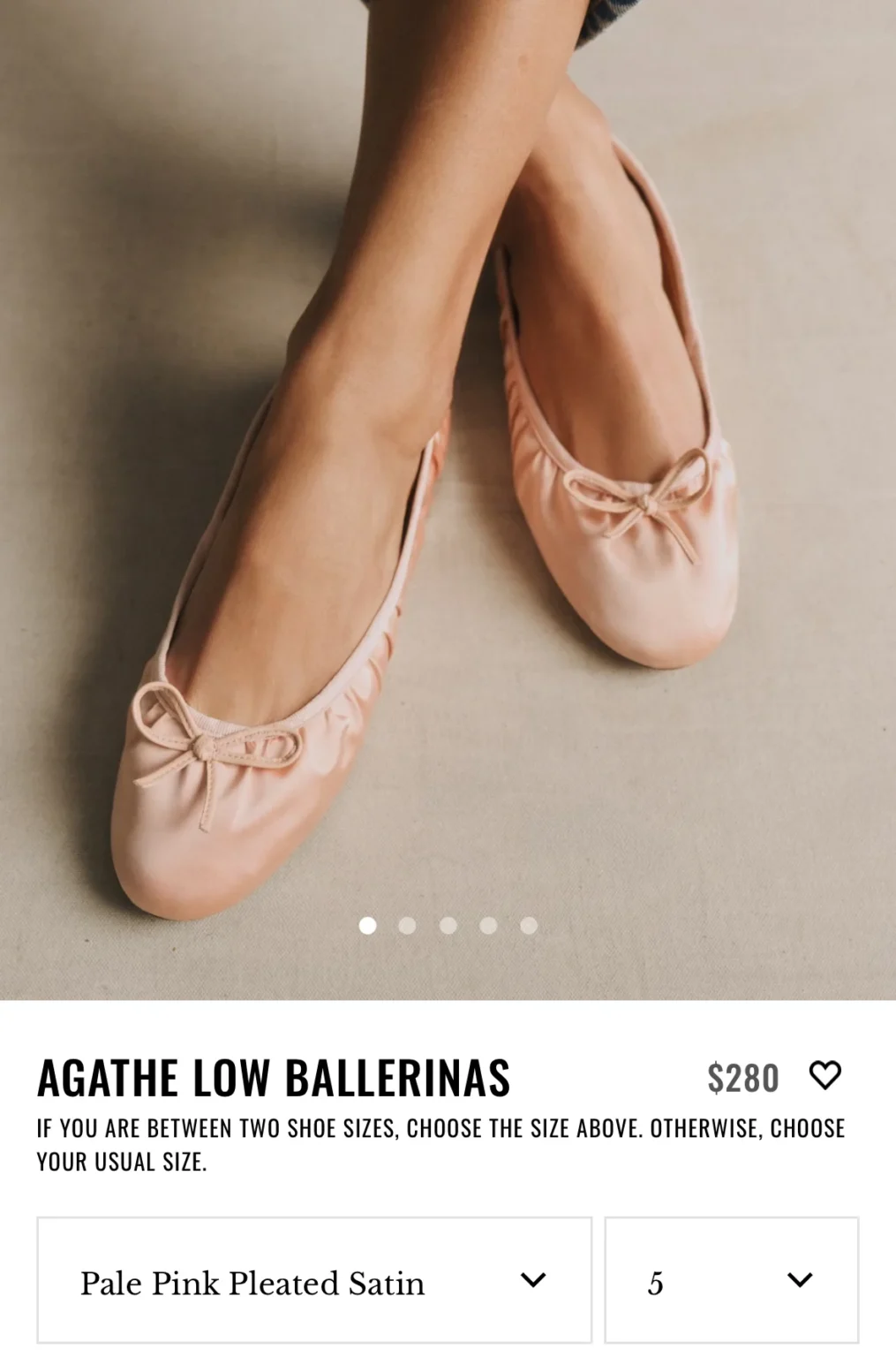 Image for Sézane Agathe Low Ballerinas 36