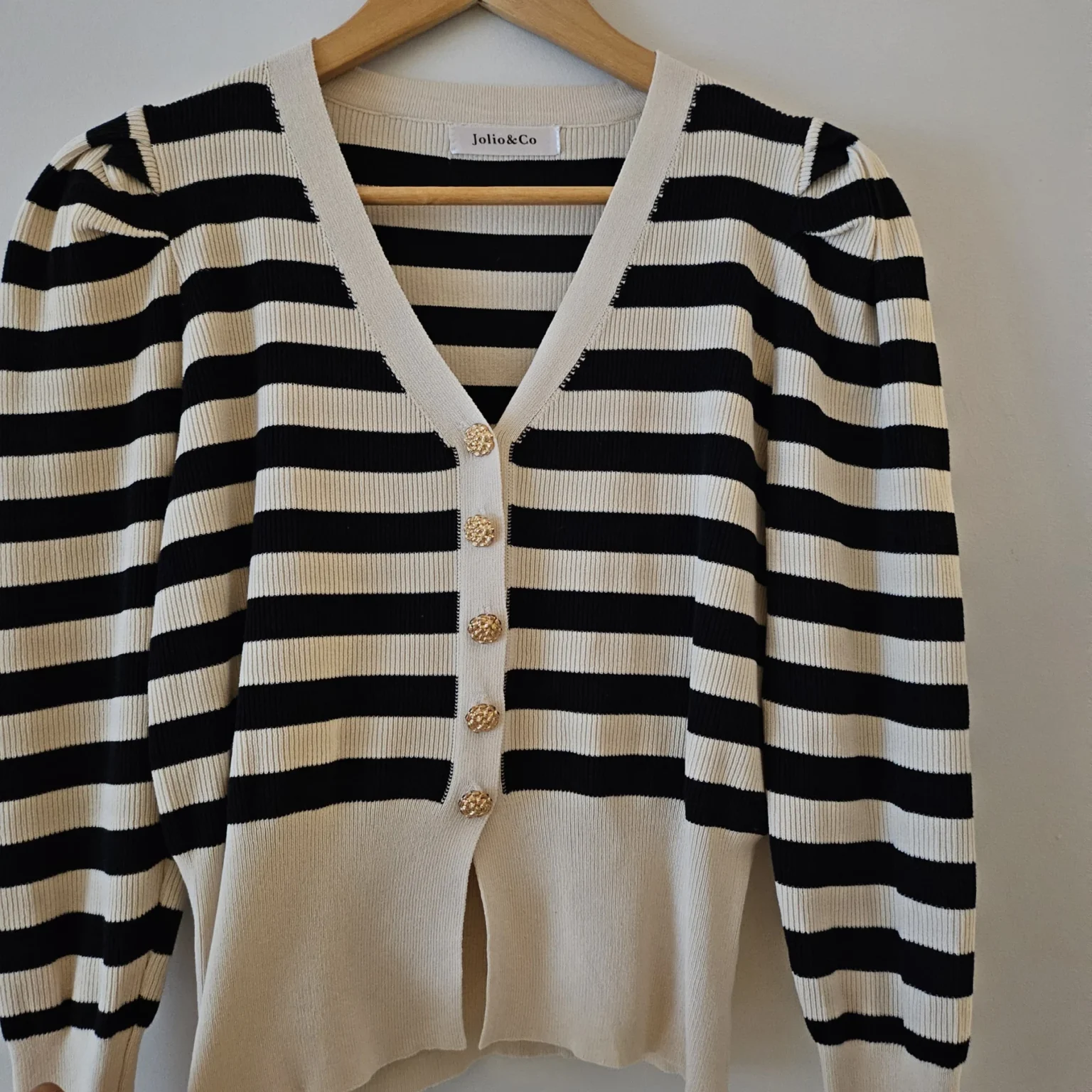 Image for Cardigan avec boutons dorés