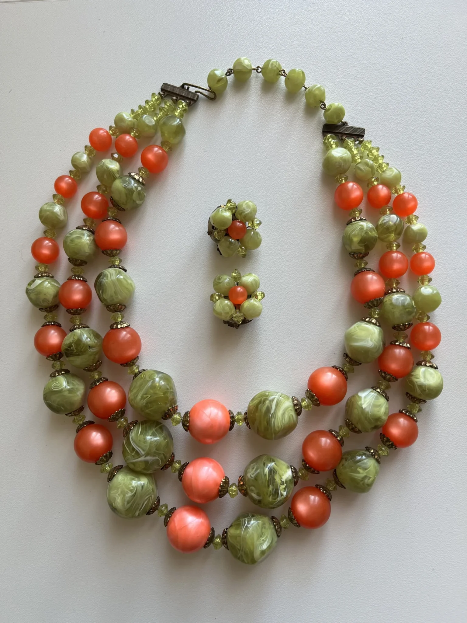 Featured image for Collier & boucle d’oreille vintage
